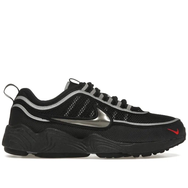 Nike Air Zoom Spiridon Black Metallic Silver - 39