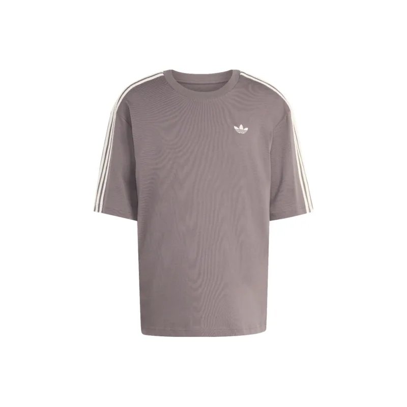 Adidas Adicolor 3-Stripes Oversized T-Shirt Charcoal - XS