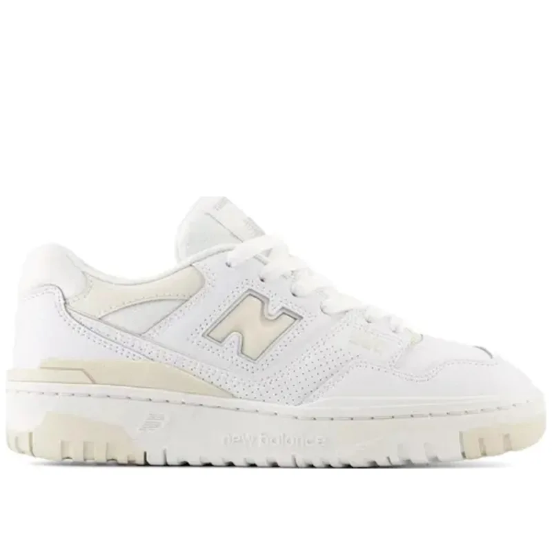 New Balance 550 White Cream Leather (GS) - 36