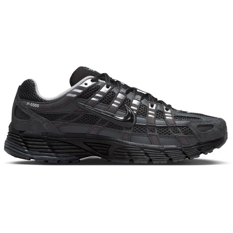 Nike P-6000 Suede Anthracite Metallic Silver - 45.5