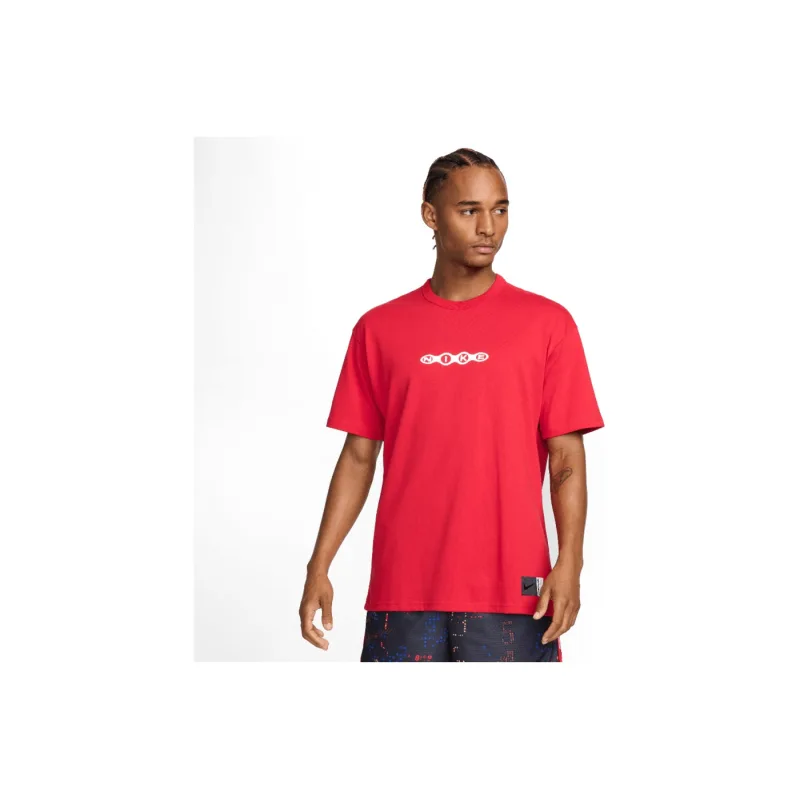 Nike Men's Max90 Basketball T-Shirt University Red - L