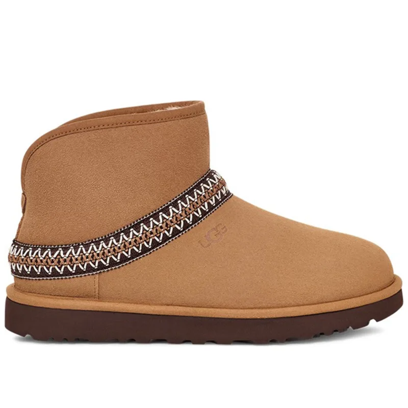 UGG Classic Mini Crescent Chestnut (Women's) - 41