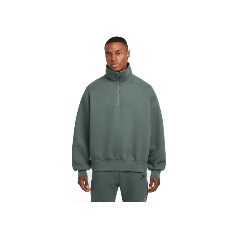 Nike Tech Men's Fleece Half-Zip Top Vintage Green/Vintage Green - XXL