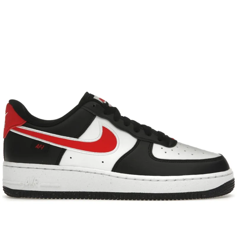 Nike Air Force 1 Low '07 Next Nature Black White University Red - 40.5