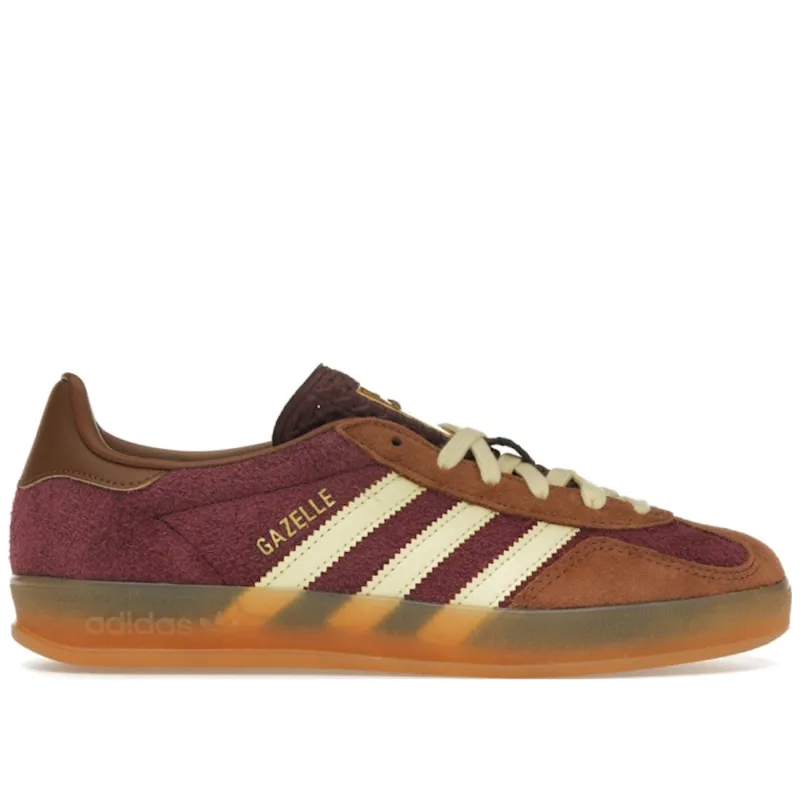 adidas Gazelle Indoor Maroon Almost Yellow - 46.5