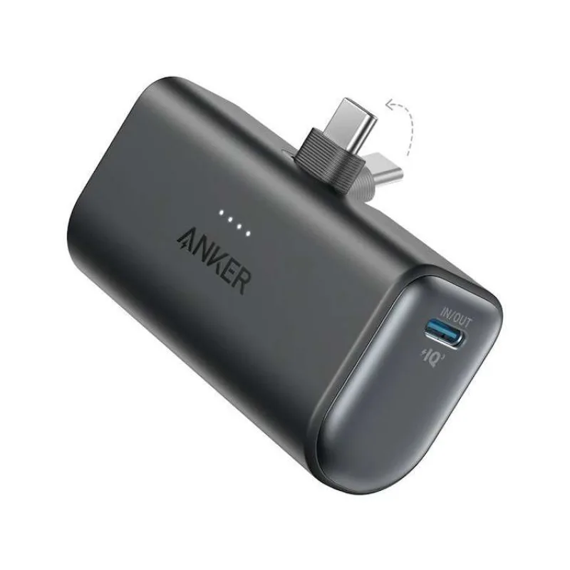 Anker Nano Powerbanka/ 22,5W/ 5000mAh/ USB-C/ šedá (A1653H11)