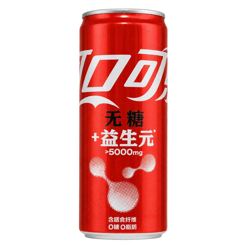 Coca Cola Prebiotics & Fiber 330ml CHN
