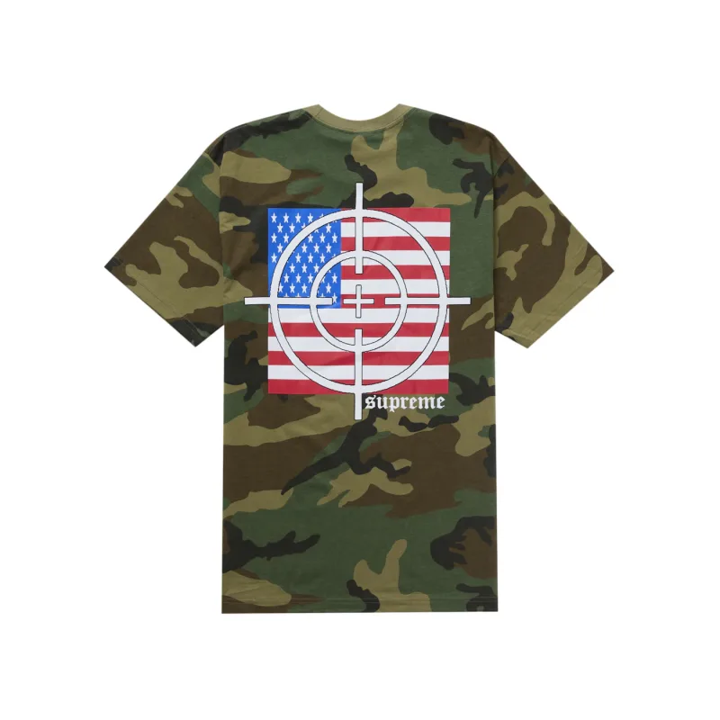 Supreme Target T-Shirt Woodland Camo - XL