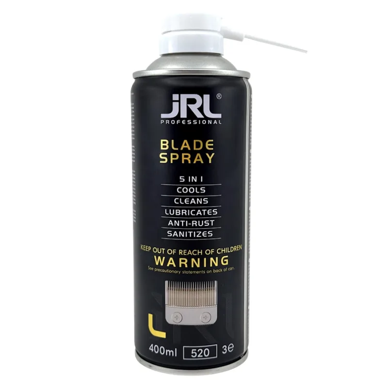 JRL Professional Multifunkčný sprej na strihacie hlavice 5v1 JRL Blade spray 400 ml