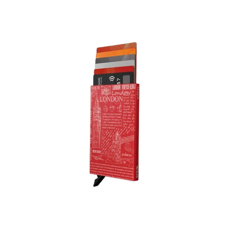 Pularys ID Case City on Thames Red Aluminium 223410811