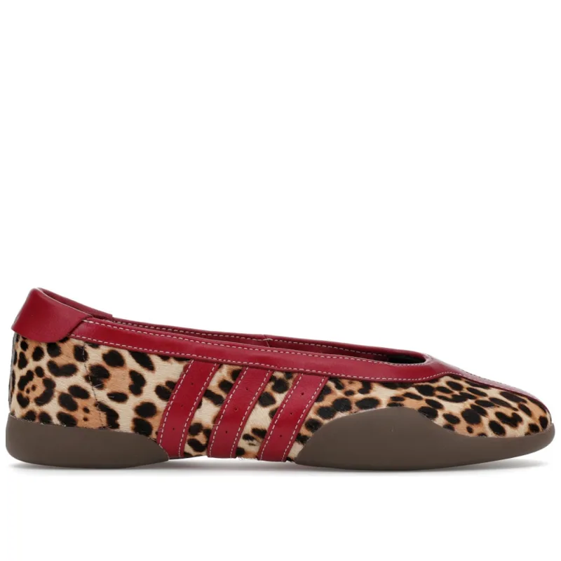 adidas Taekwondo Mei Ballet Leopard Print Team Victory Red (Women's) - 38.5