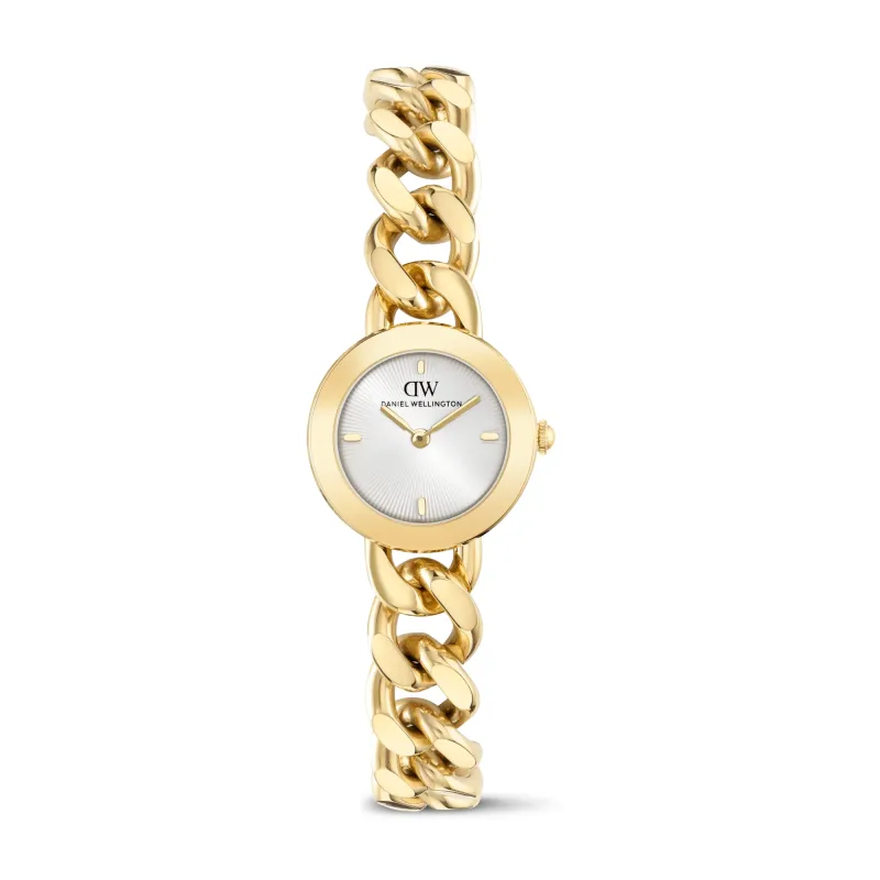 Hodinky Daniel Wellington Ellips 26 WHITE Gold DW00101008