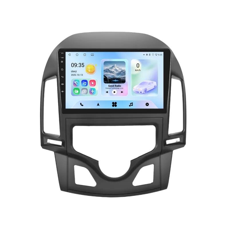 Bmode 2DIN autorádio BET45 Android, Hyundai i30 s automatickou klimatizací A4576/A7485