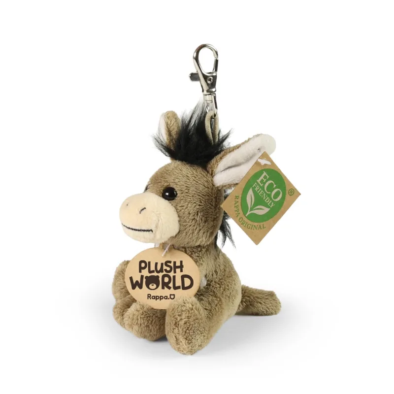 Rappa Plyšová kľúčenka, prívesok Osol 9 cm PLUSH WORLD