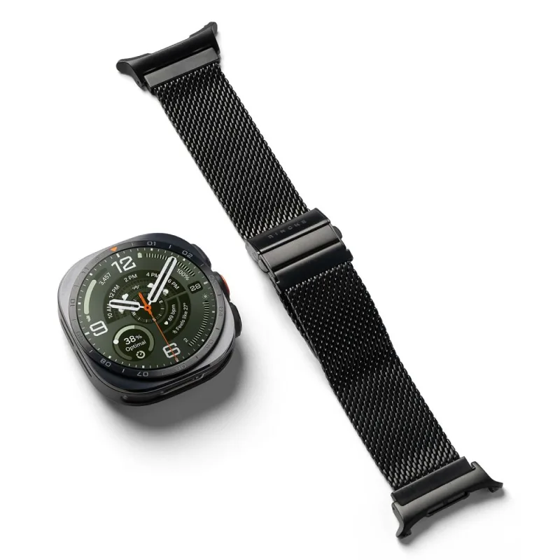 Náramok Ringke Metal One Mesh pre Samsung Galaxy Watch Ultra 47 mm - čierny