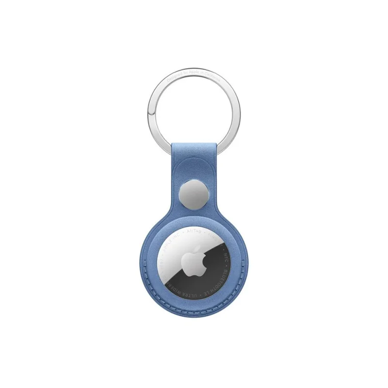 AirTag FineWoven Key Ring - Wildflower Blue MKG14ZM/A