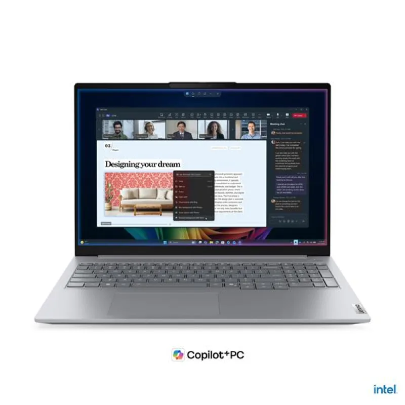 Lenovo ThinkBook 16 G9 IPL, Ultra 7 355, 16.0˝ 1920x1200 WUXGA, UMA, 32GB…