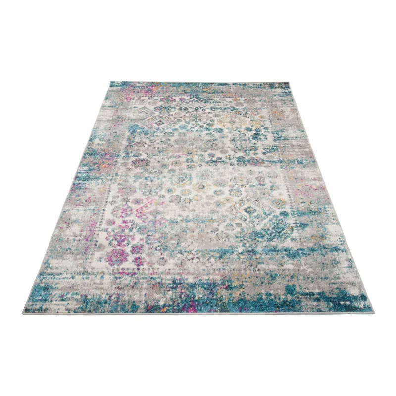 Kusový koberec Lazur - orientálny 1 - multicolor Rozmer koberca: 200x200 cm