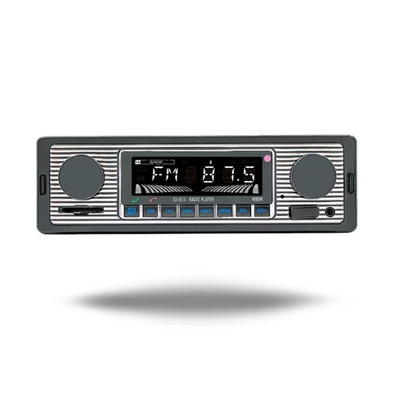 1DIN autorádio retro design / Bluetooth / USB / SD / AUX scc155btretro