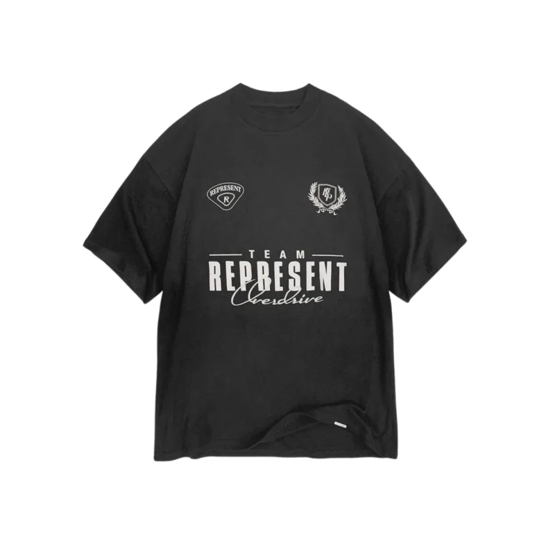 Represent World Championship T-Shirt Stained Black - M