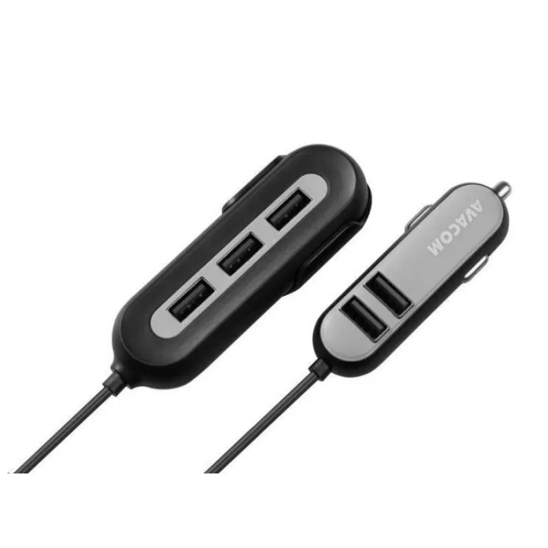 AVACOM CarHUB nabíjačka do auta 5x USB výstup, čierna (NACL-CH5X-KK)