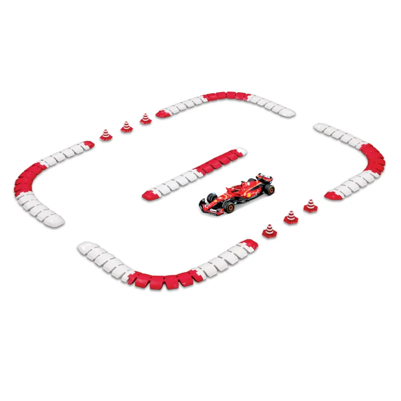 Maisto RC - Formule Ferrari SF-24 - #16 Charles Leclerc + závodní trať, 1:41