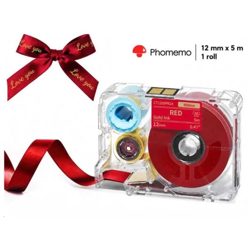 Phomemo stuha Červená 12mm x 5m pro A30 (10104200171)