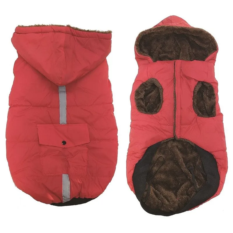 Vesta PET EXPERT WALKY pre psa, reflexná, s kapucňou, zateplená, 80 cm