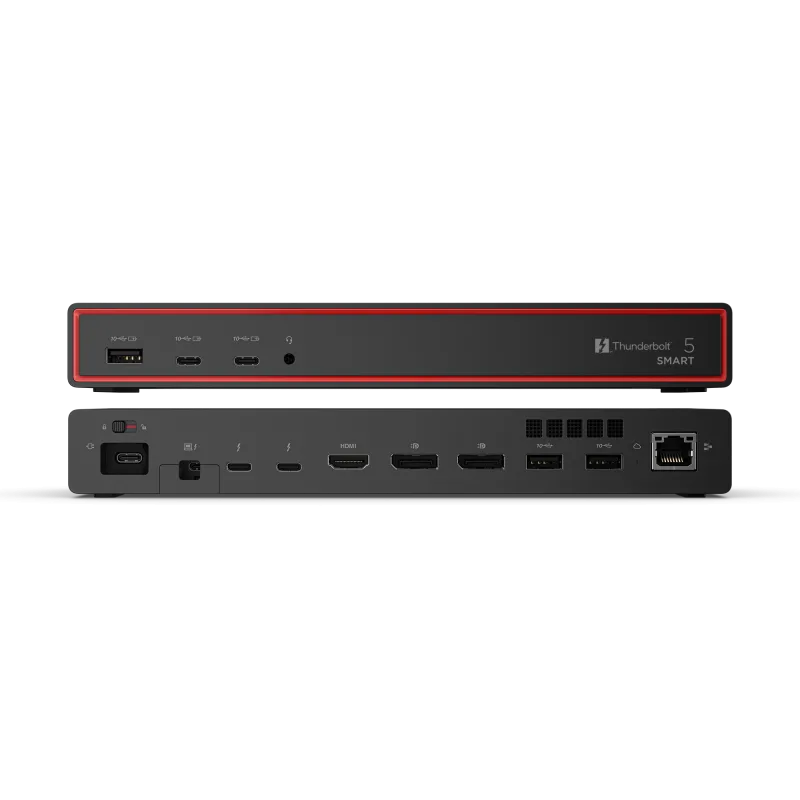 ´ThinkPad Thunderbolt 5 Smart Dock 7500 - PA265W (2x DP, 1x HDMI, 1x RJ45, 4x USB-C/TB,3x USB)