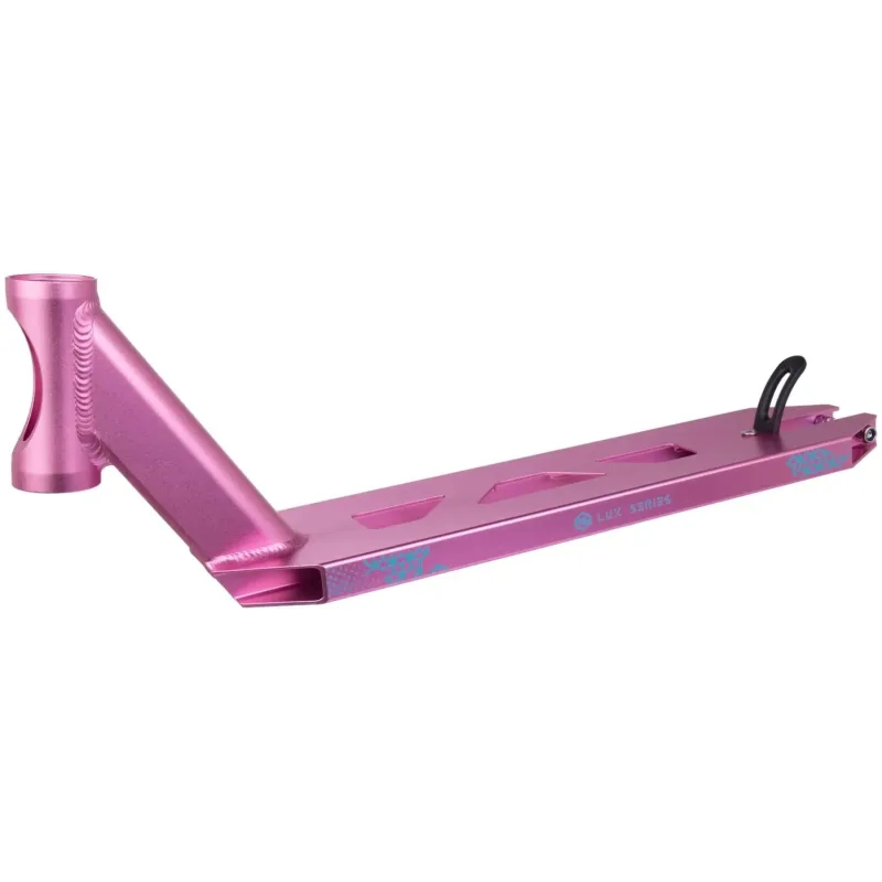 Deska Striker Lux V2 460x114 mm růžová/tyrkysová
