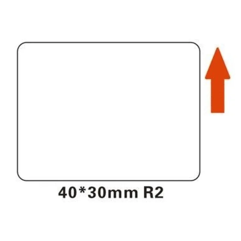 Niimbot štítky R 40 × 30mm 230 ks White pre B21