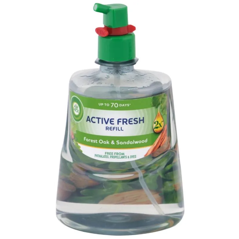 Air Wick Active Fresh Dub a santalové drevo, náplň do automatického difuzéra 228ml