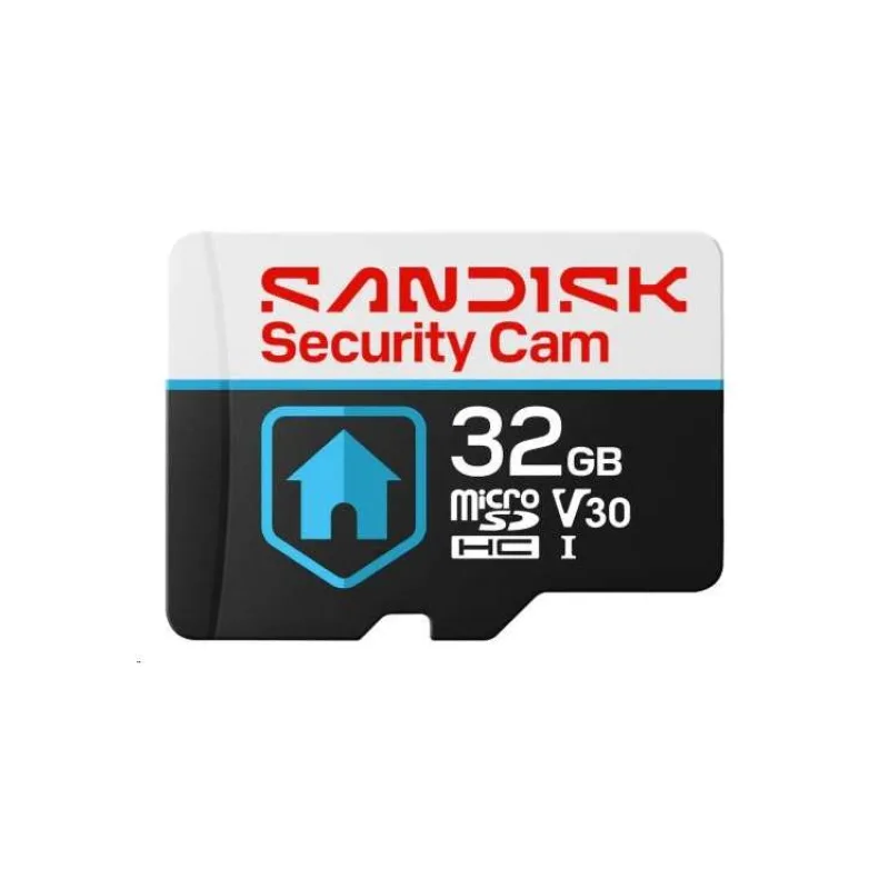 SanDisk MicroSDHC karta 256GB Security Cam Outdoor (R:100/W:40 MB/s, Class 10, U3 V30) (SDSQSNR-256G-GN6IN)