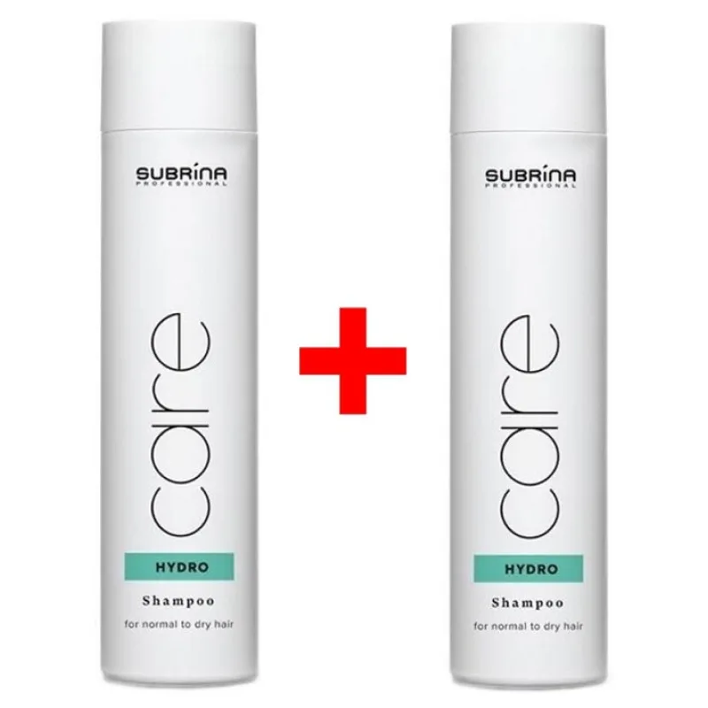 SUBRÍNA Care Hydro Shampoo 2x 250ml - zvlhčujúci šampón na suché vlasy AKCIA 1+1