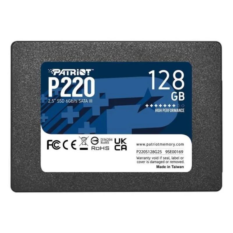 PATRIOT P220 128GB SSD / Interní / 2,5" / SATA 6Gb/s / (P220S128G25)