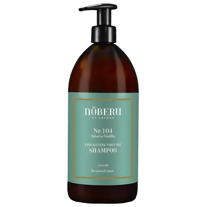 NOBERU OF SWEDEN Pánsky šampón na objem vlasov NOBER Thickening volume shampoo Tobacco vanilla 1000 ml