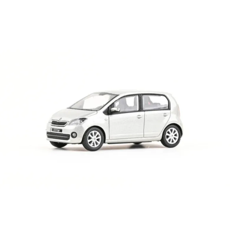 Abrex Škoda Citigo 5dveřové (2012) Stříbrná Leaf Metalíza 1:43