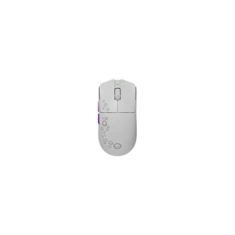 Lorgar MSP81WWH, bezdrôtová herná myš, PixArt 3950, 30 000 DPI, Bluetooth 5.4, 2.4 GHz RF, USB-C, 6 tlačidiel (LRG-MSP81W-WH)