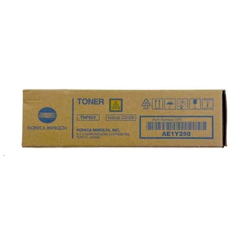 toner MINOLTA TNP92 yellow Bizhub i-SERIES C3120i (4000 str.) (AE1Y250)