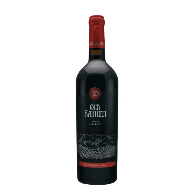 Old Kakheti – Saperavi suché červené víno – 0,75 l 12% obj. (holá lahev)