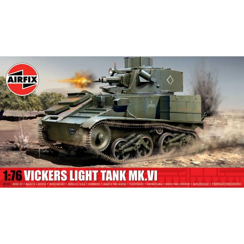 Classic Kit tank A02330 - Vickers Light Tank (1:76)
