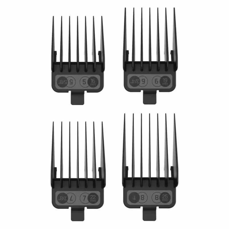 JRL Professional Prémiové prídavné hrebene JRL FreshFade 2020C - Set 4 ks (16 - 25 mm)