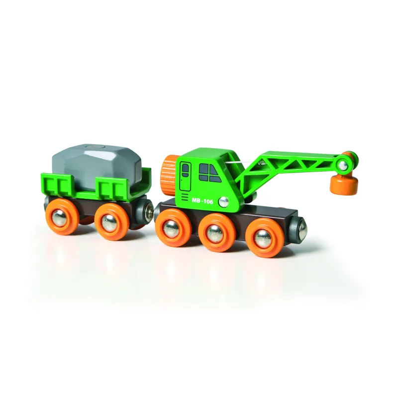 Brio 33698 Vagón + žeriav