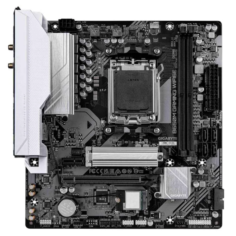Gigabyte B650M GAMING WIFI6E, AMD B650, AM5, 4xDDR5, mATX (B650M GAMING WIFI6E)