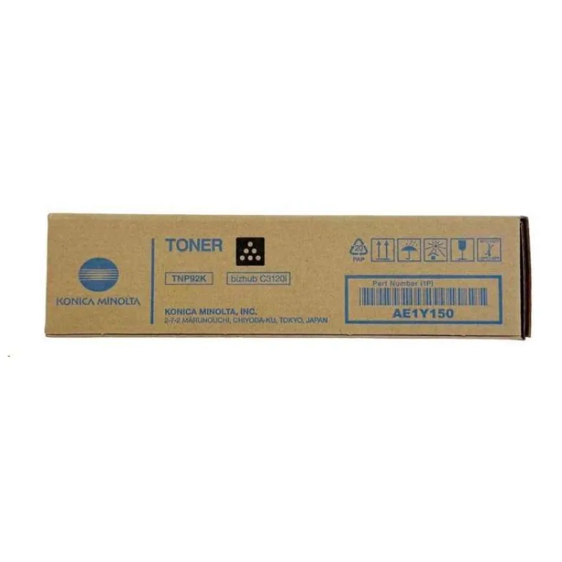 toner MINOLTA TNP92 black Bizhub i-SERIES C3120i (6000 str.) (AE1Y150)
