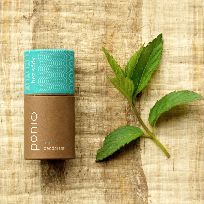 Prírodný deodorant Mint, sodafree 60g- Ponio
