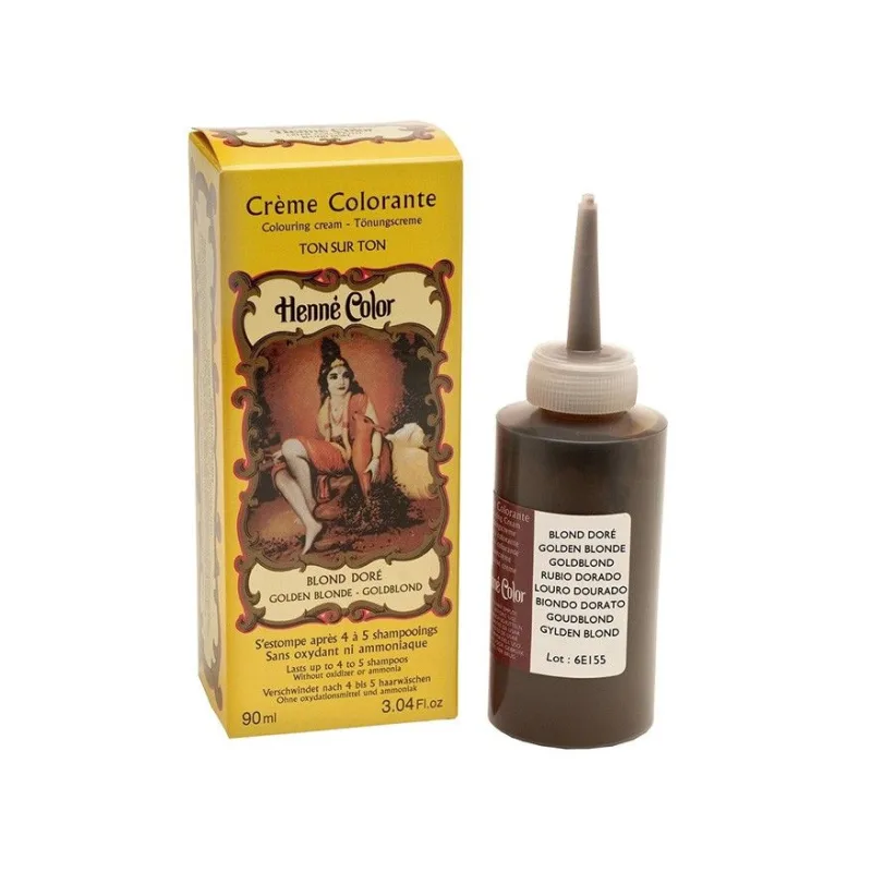 Henna Créme Blond Doré - Zlatá Blond 90 ml - Henné Color