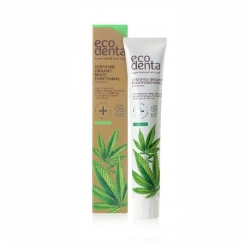 Ecodenta Multifunkčná zubná pasta s konopným olejom 75ml - Ecodenta