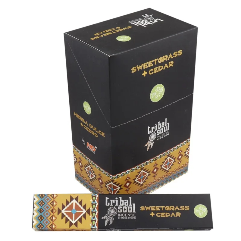 Vonné Tyčinky Sladká Tráva + Céder 15g - Tribal