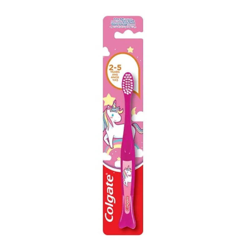 Colgate Kids detská zubná kefka Extra Soft 2-5r